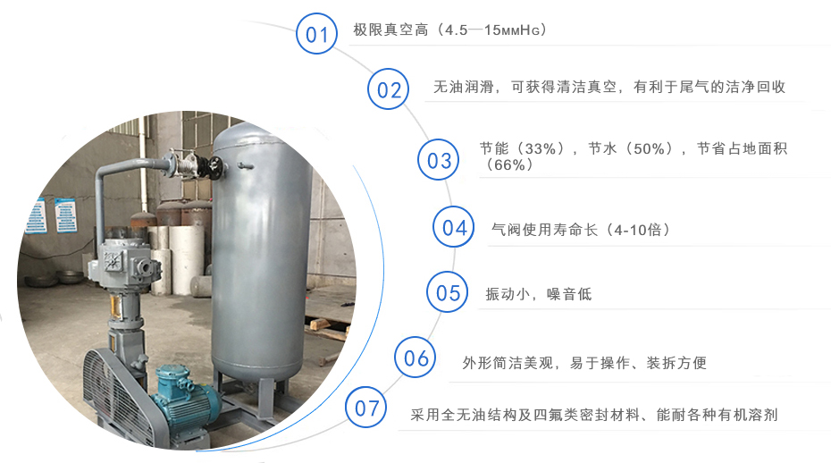 WLW系列無(wú)油立式往復式真空泵